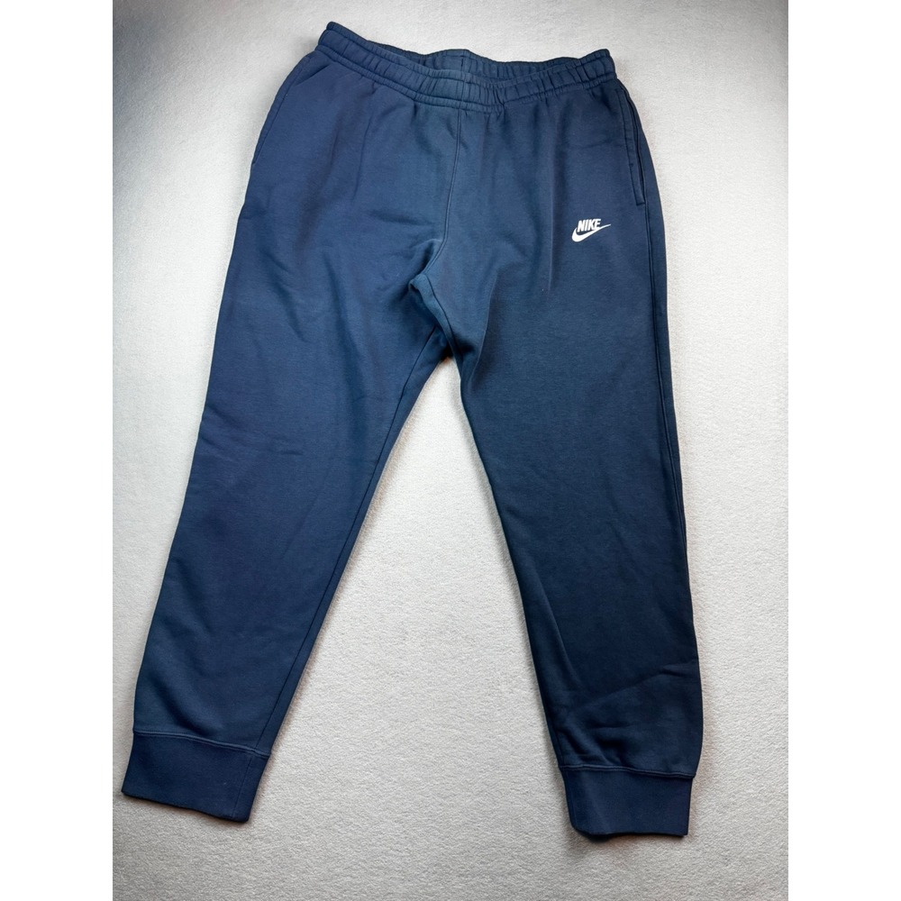 Nike Sportswear Club Fleece Joggers Navy Blue Mens Large BV2671-410